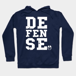 American Football Fan DEFENSE Football Fan Hoodie